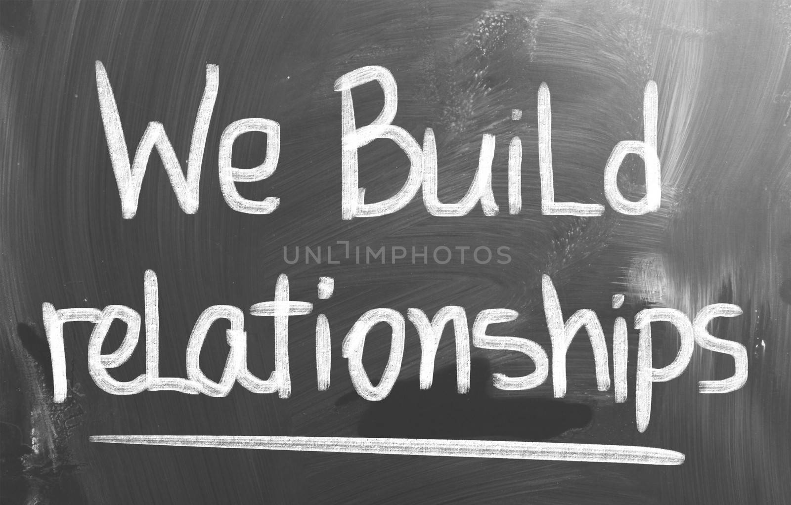 We Build Relationships Concept by KrasimiraNevenova