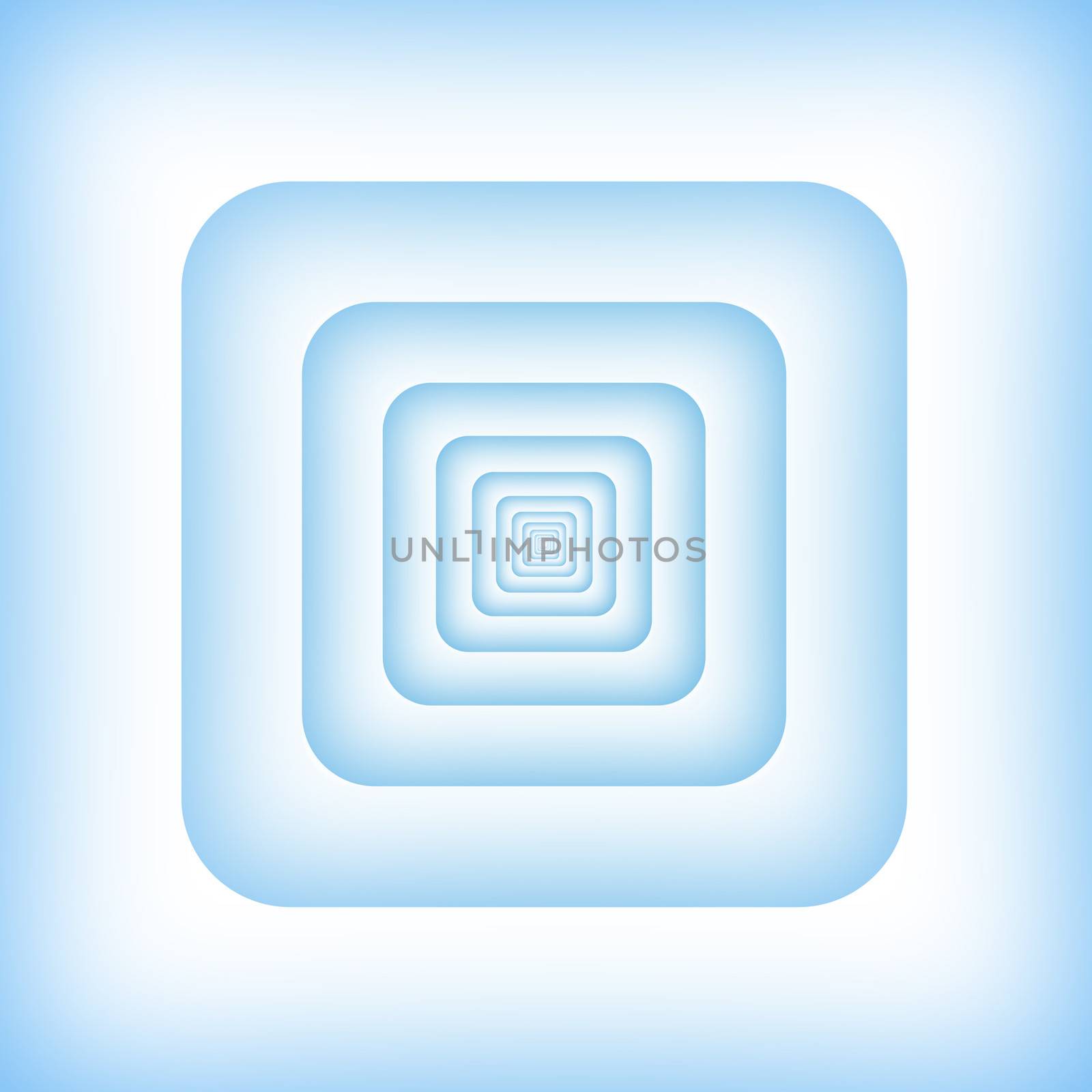 Abstract futuristic background. Blue rectangles by cherezoff