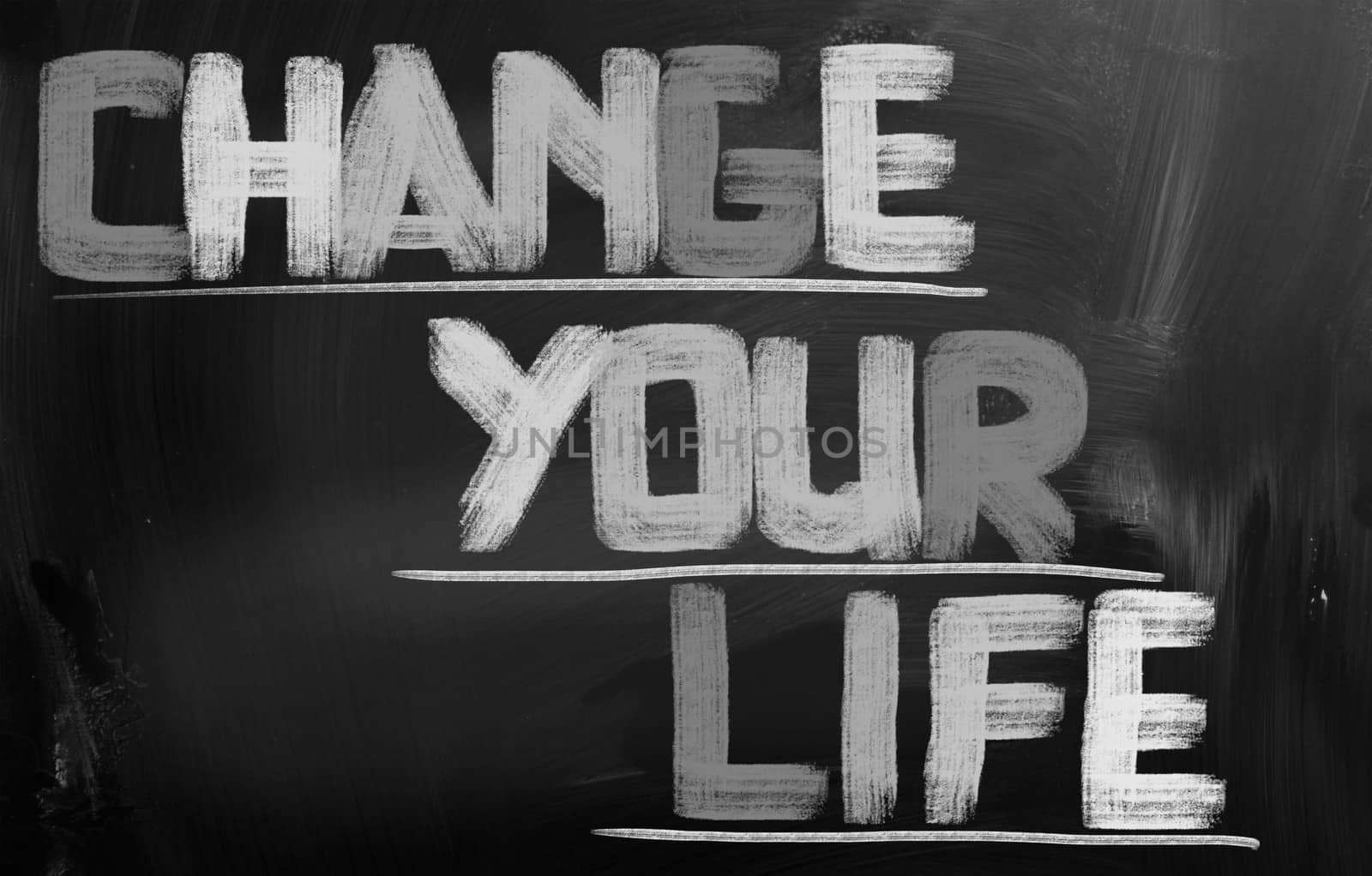 Change Your Life Concept by KrasimiraNevenova