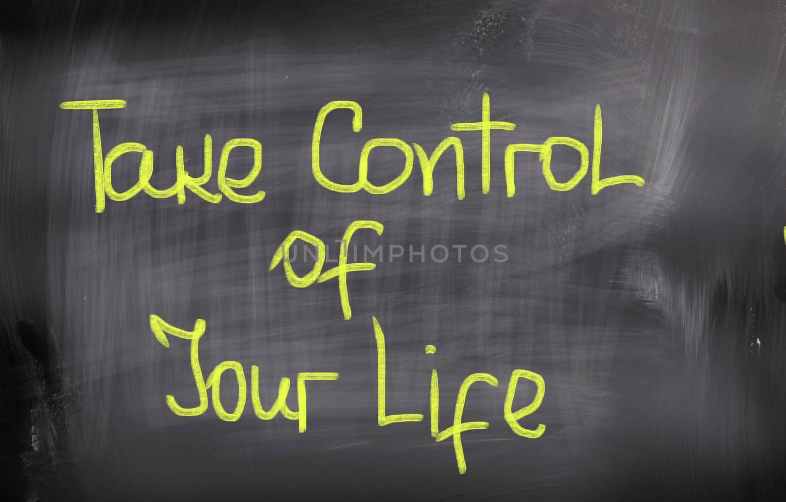 Take Control Of Your Life Concept by KrasimiraNevenova