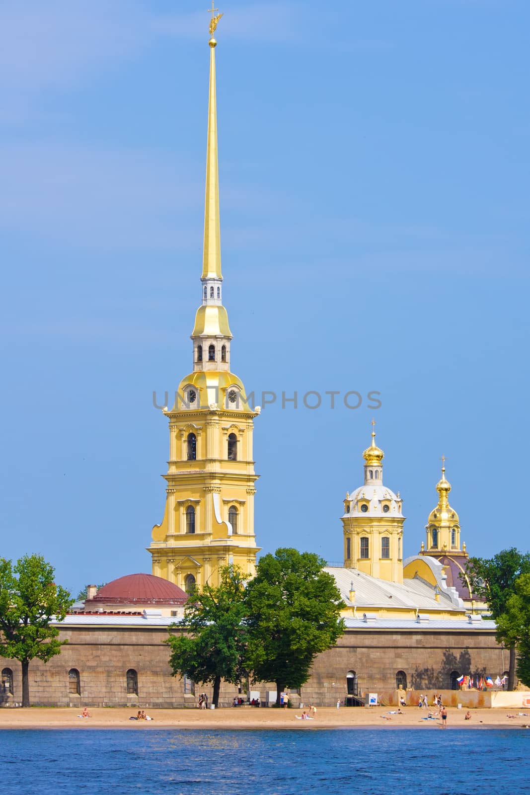 Peter and Paul fortress in Saint Petersburg, Russia