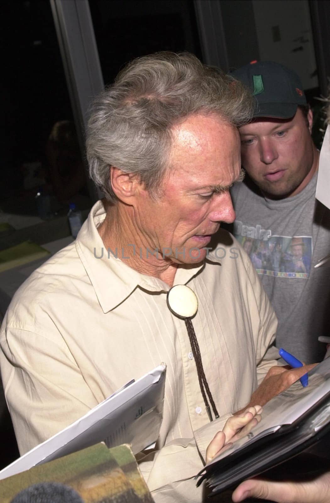 Clint Eastwood at the launch party for Eastwood Ranch's new lifestyle brand with "Denim Tapas and Tequila" held at Chadwick, Beverly Hills, CA 07-16-02