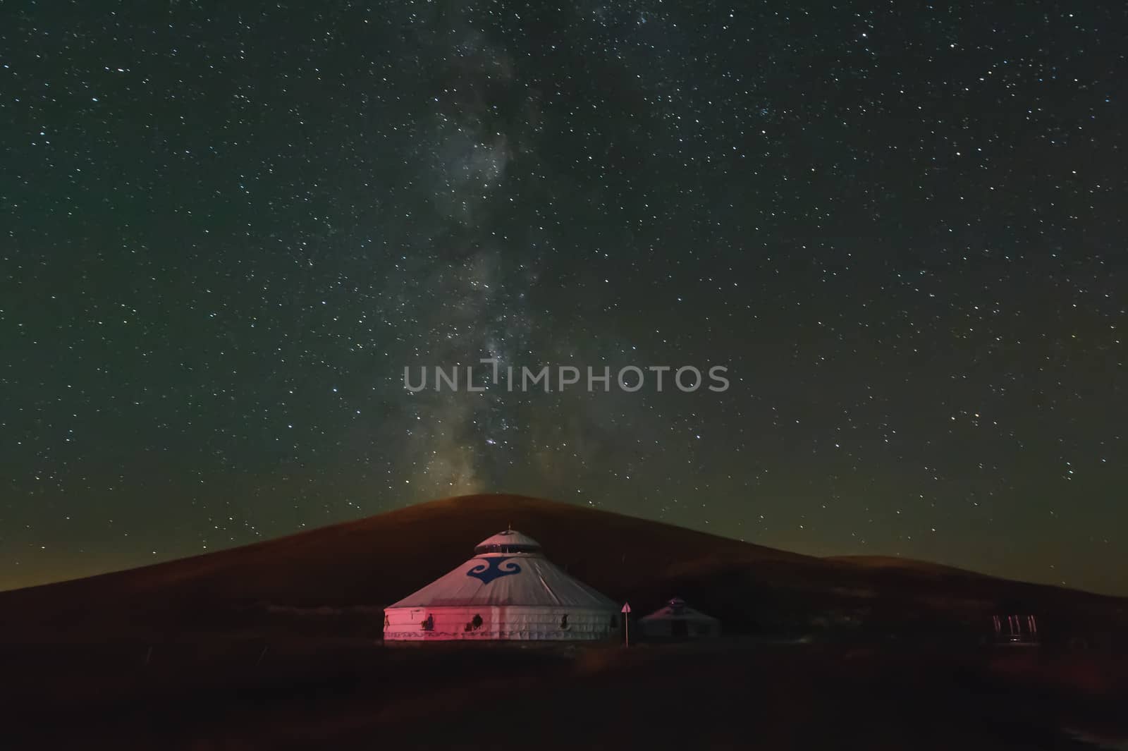 Mongolian yurts by JasonYU