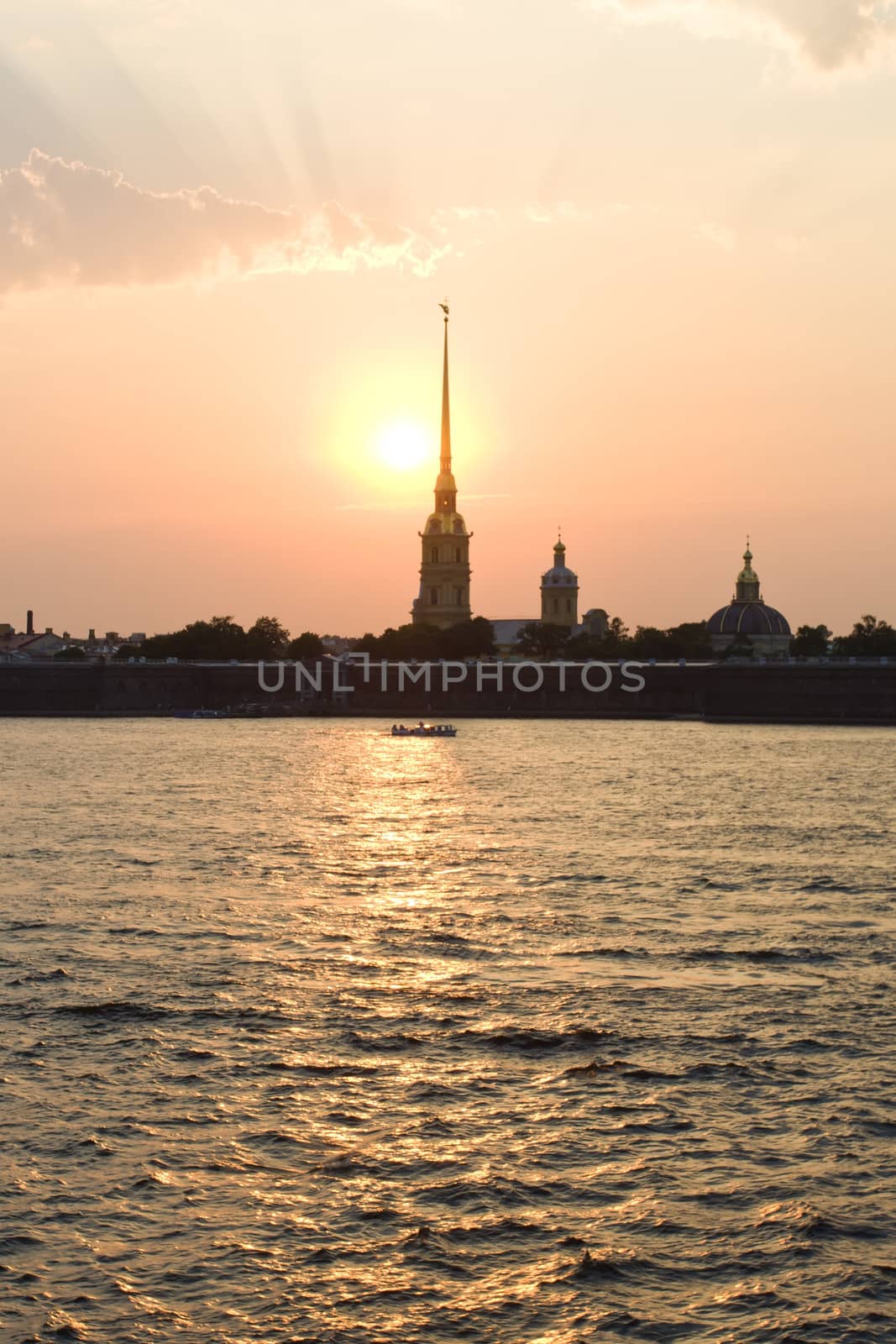 Peter and Paul fortress in Saint Petersburg, Russia