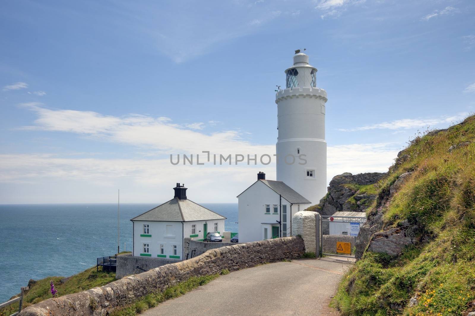 Start Point Lighthouse, Devon, England.