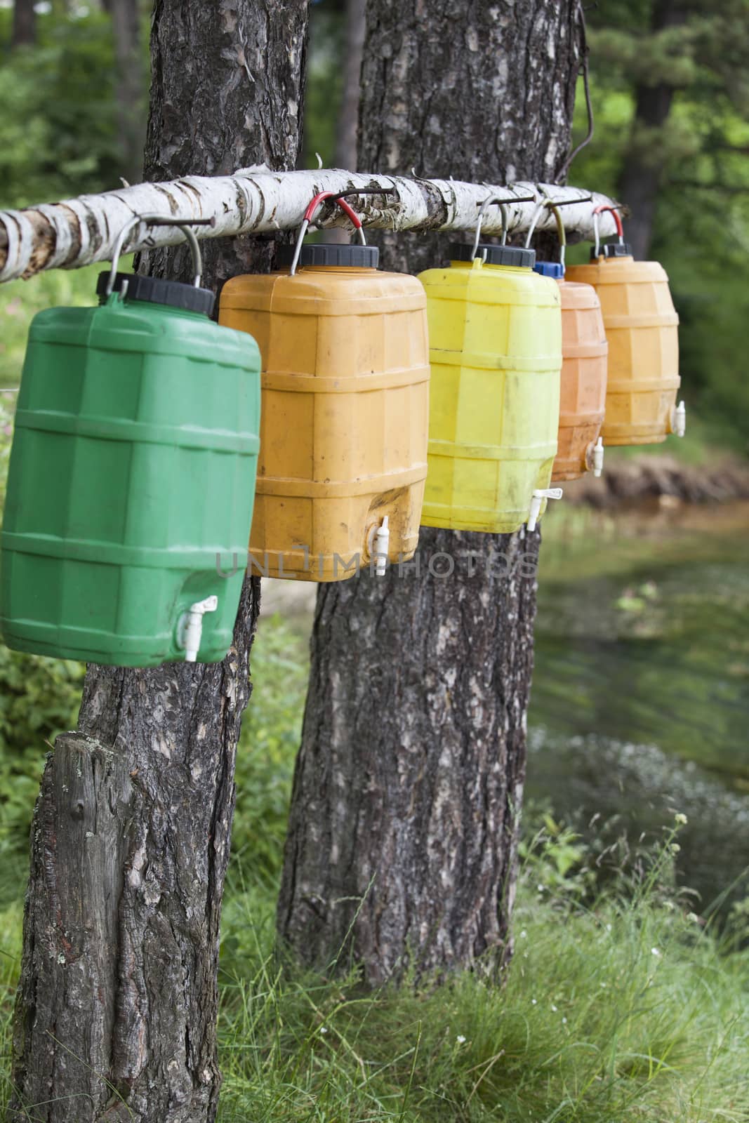 Water canisters by wellphoto