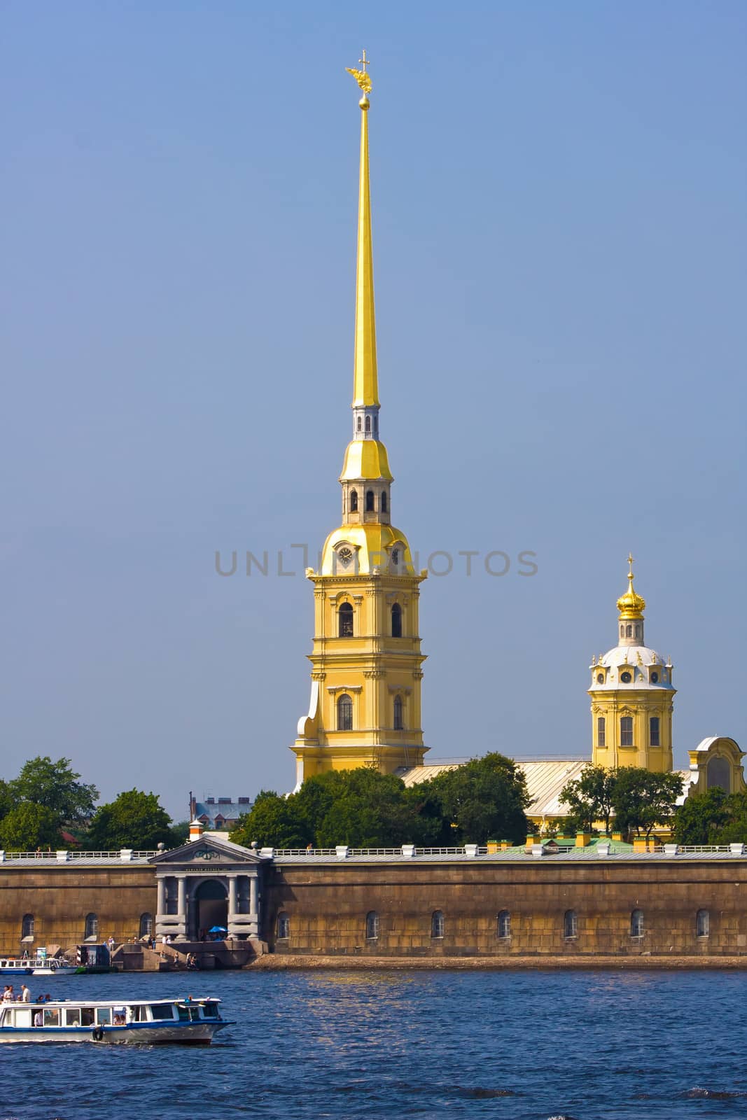 Peter and Paul fortress in Saint Petersburg, Russia