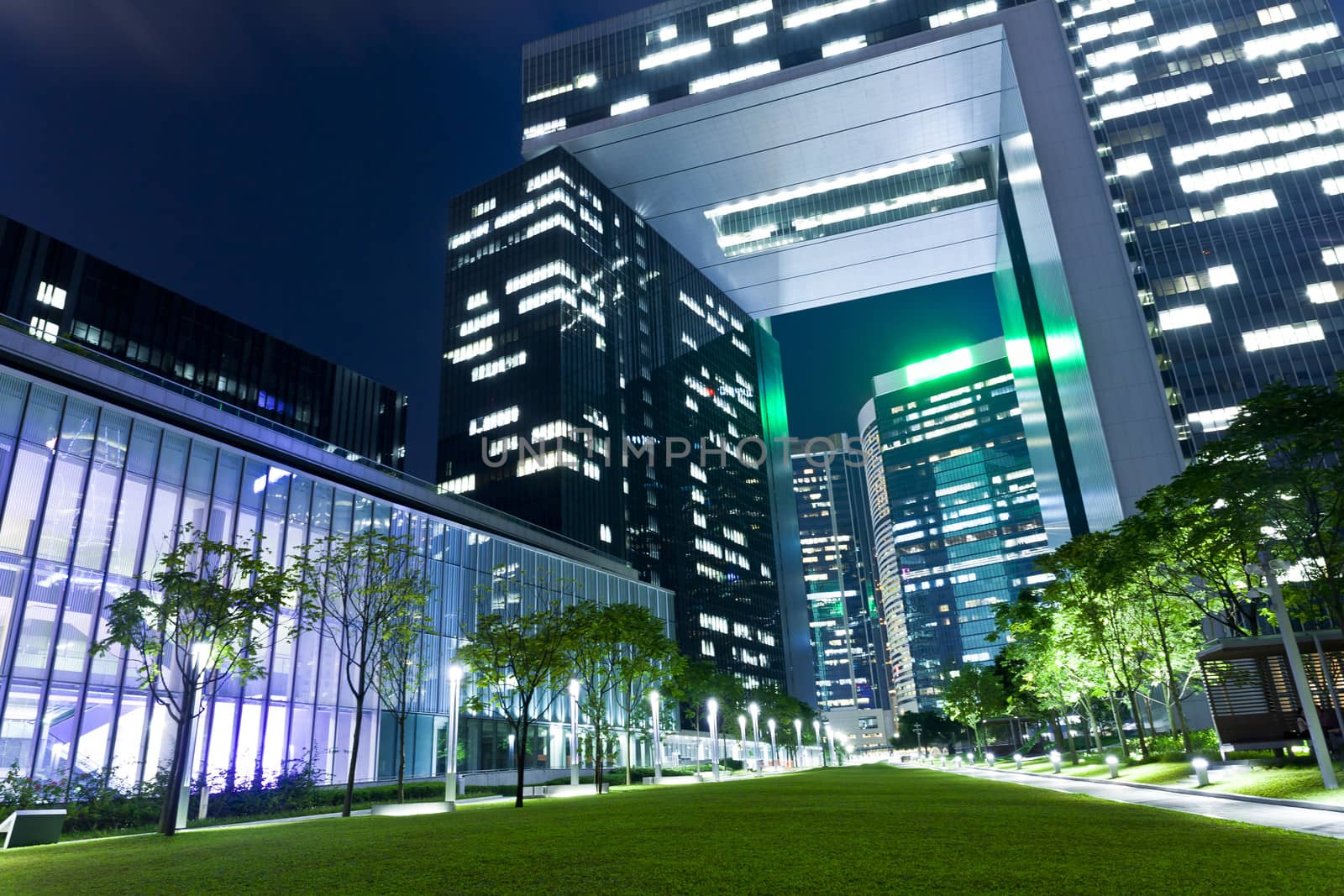 Hong Kong corporate building