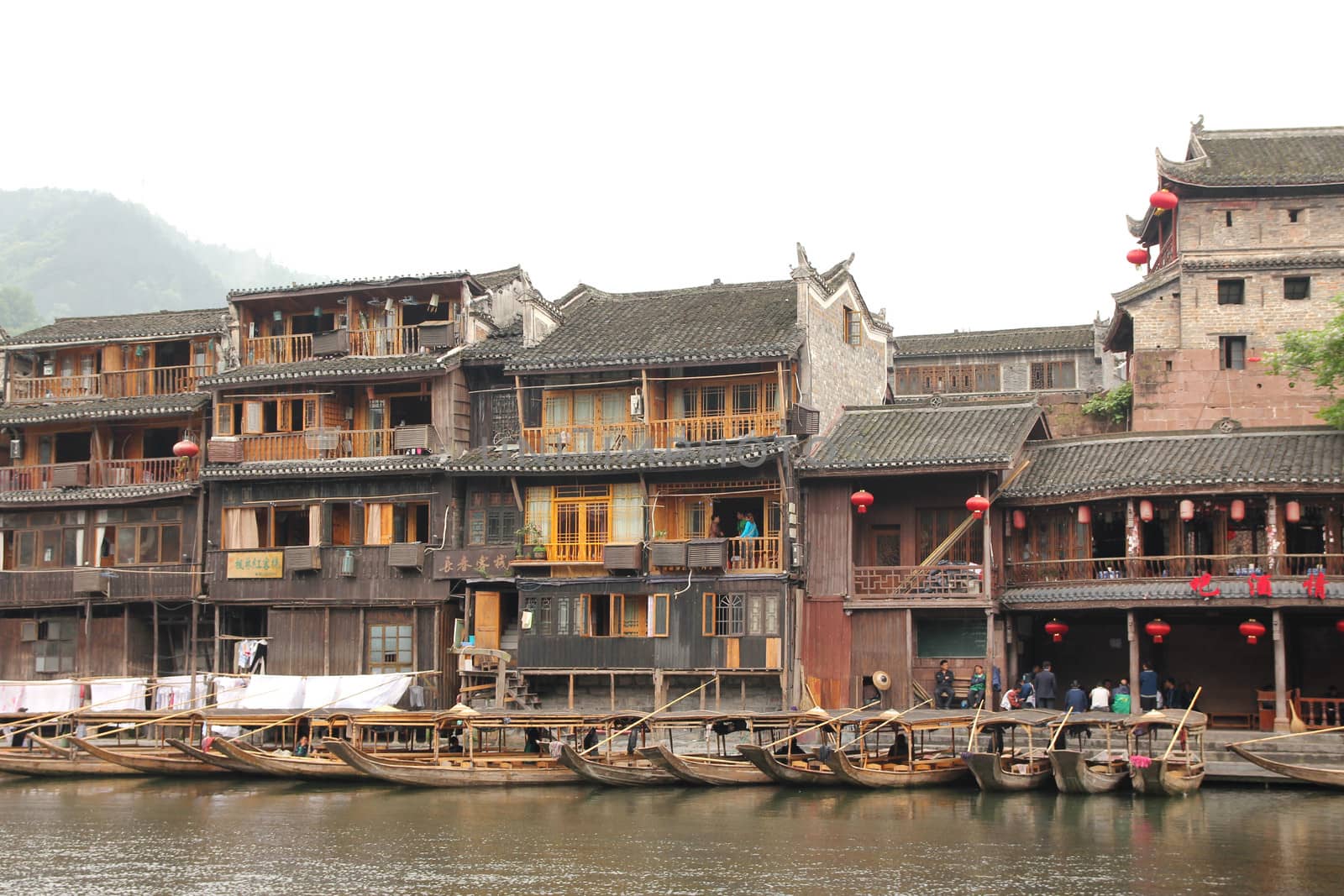 Fenghuang ancient town in China by kawing921