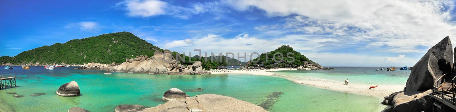 Koh Tao Panorama - a paradise island in Thailand. by weltreisendertj