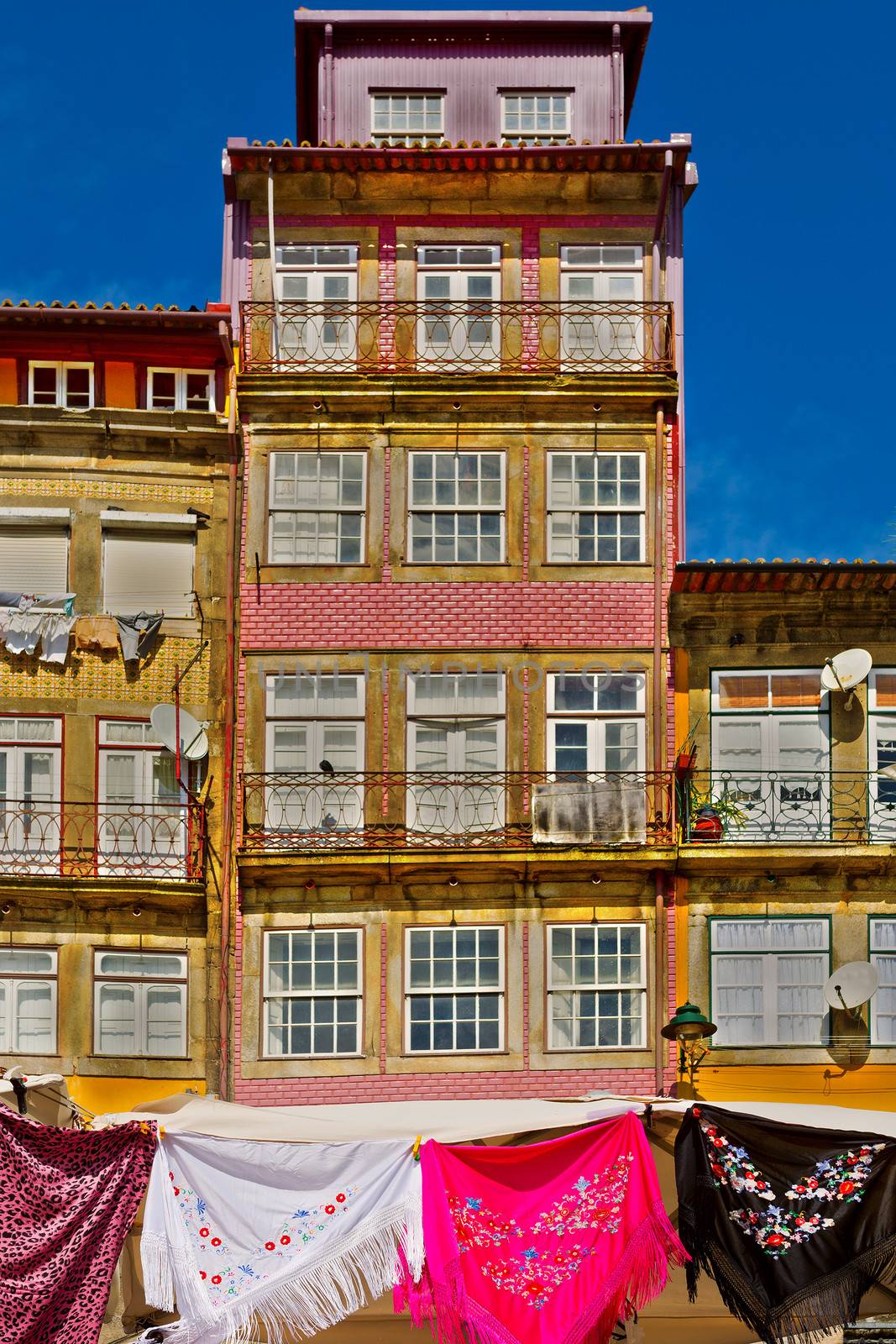 View to Historic Center City of Porto, Portugal