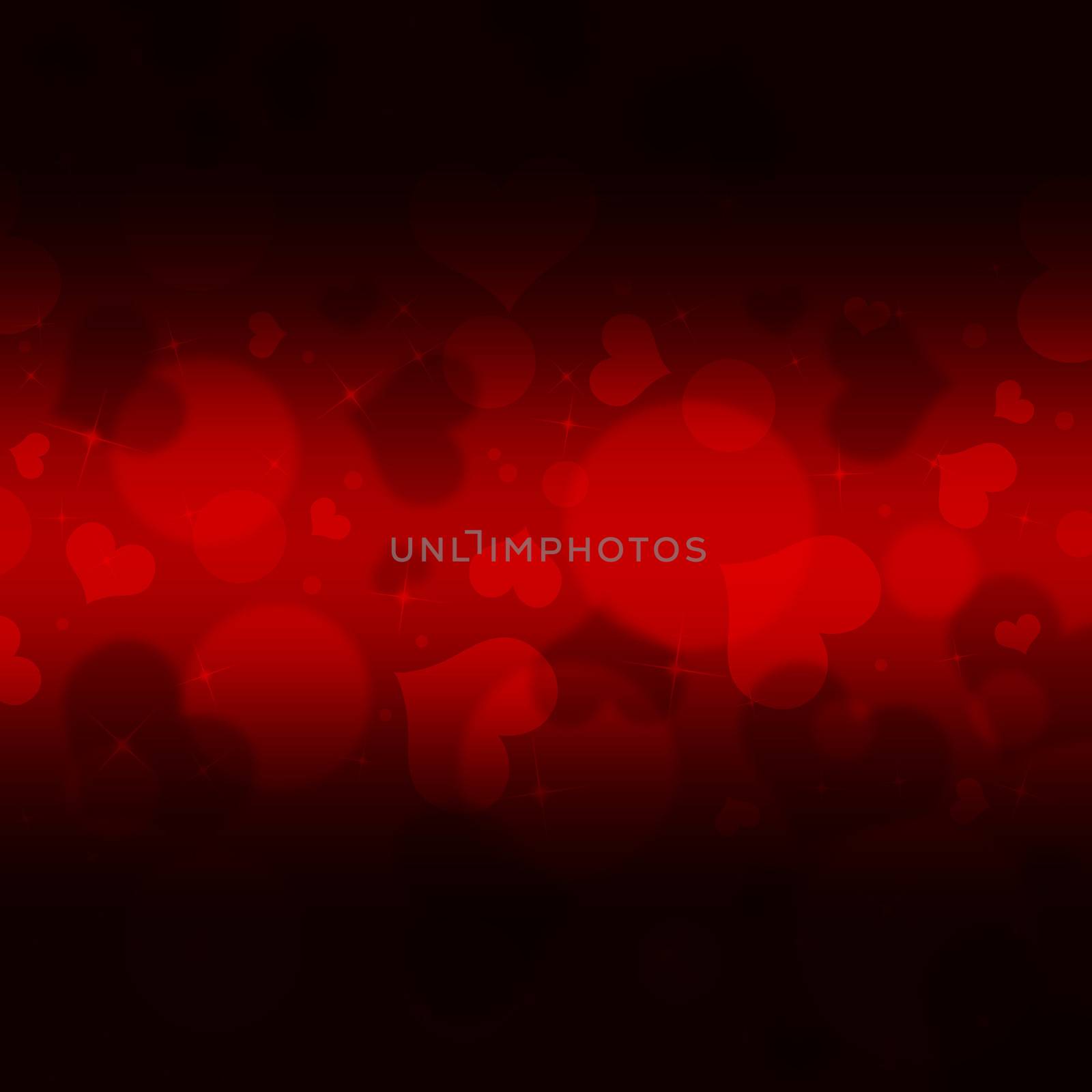 Abstract background of hearts. The concept of Valentine's Day