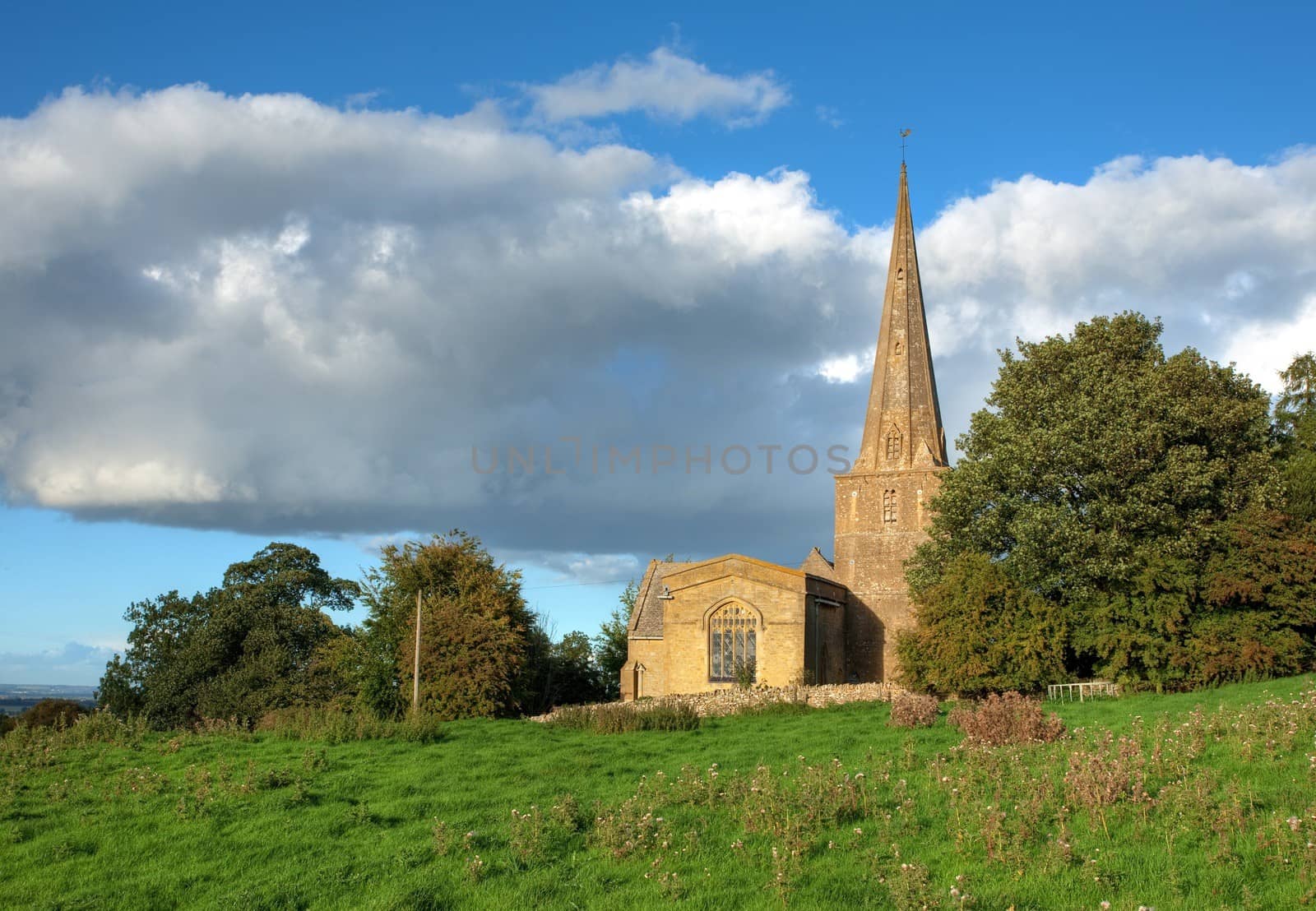 Cotswold church by andrewroland