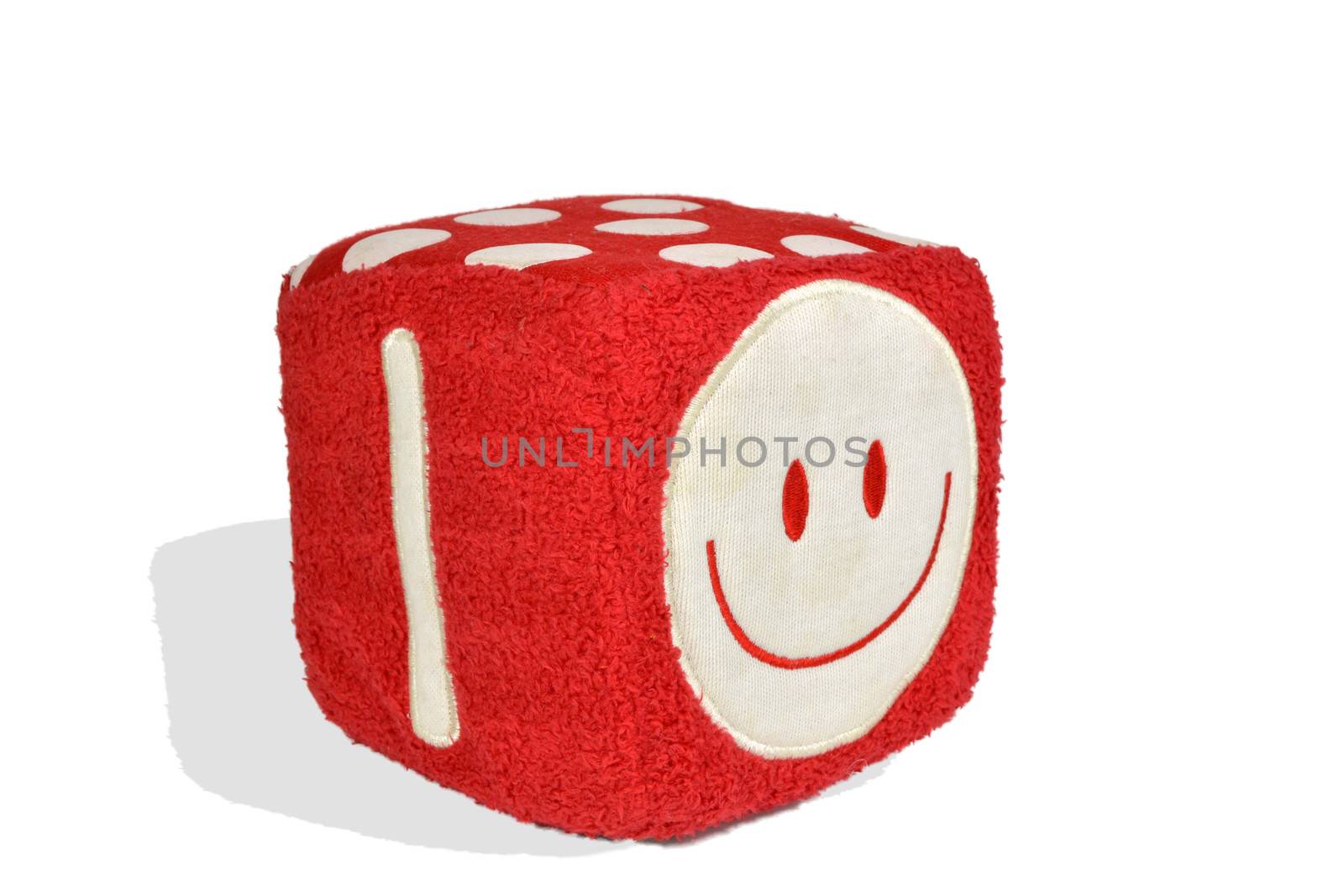 Red Toy Cube