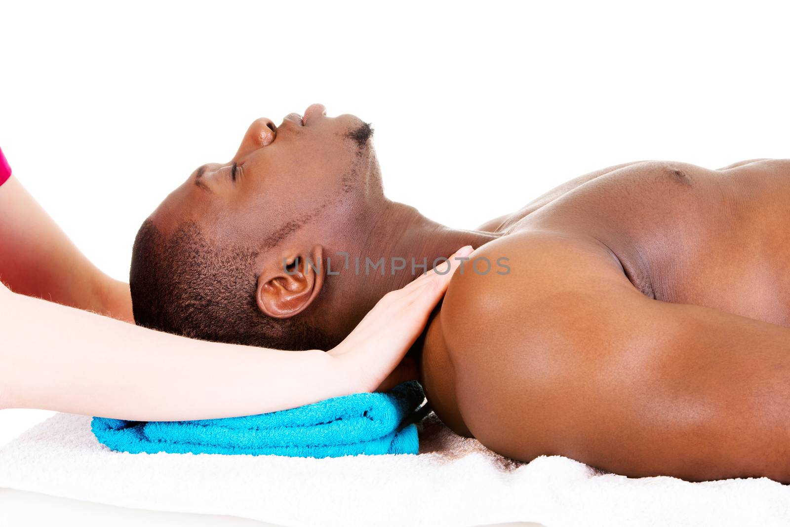 Man receiving massage by BDS