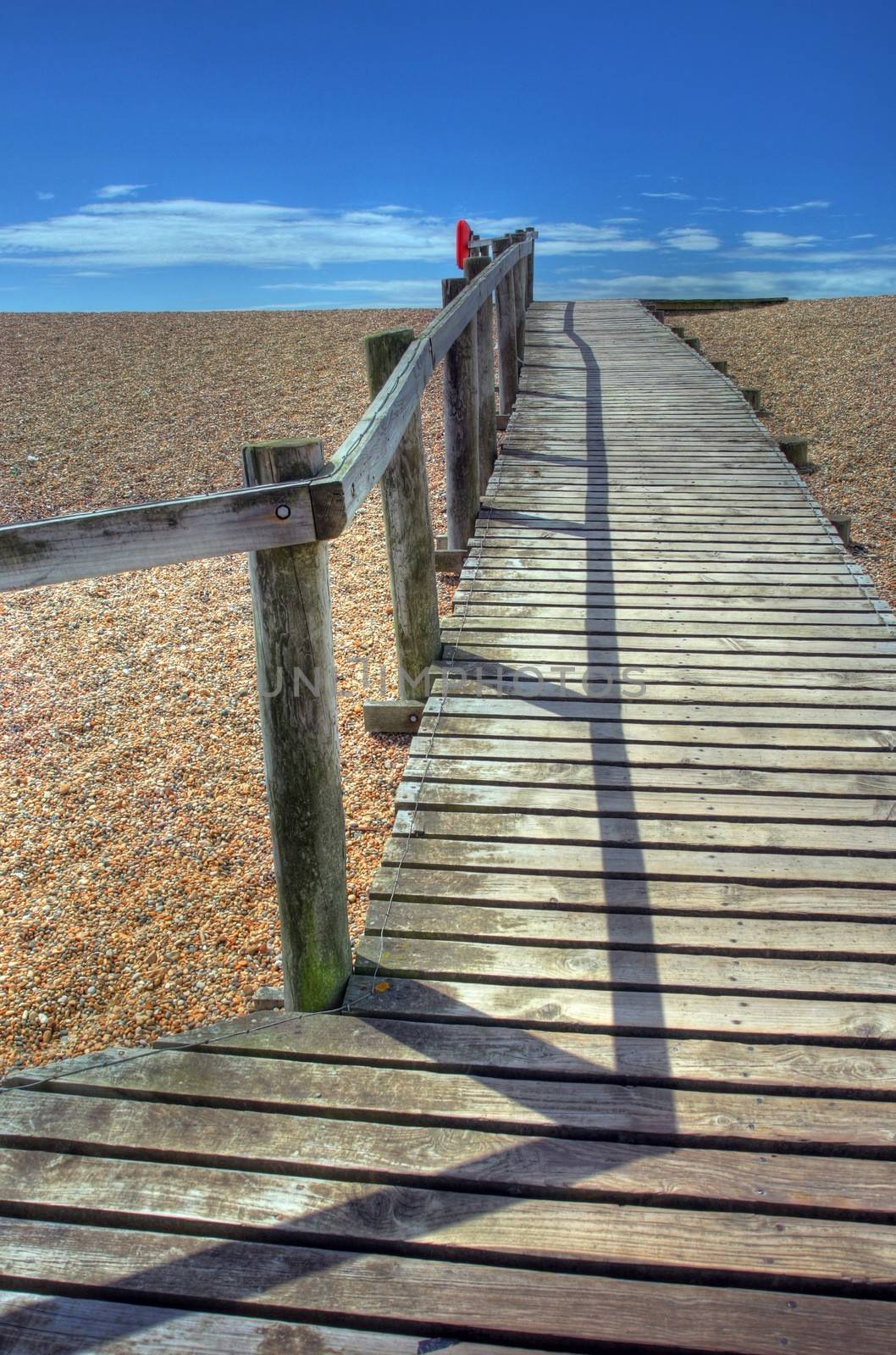 Seaside boardwalk by andrewroland