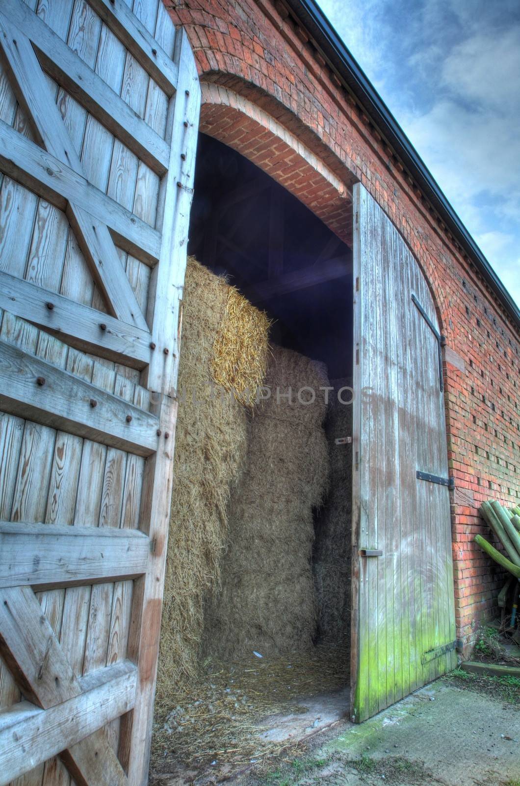 Hay barn doors, England by andrewroland