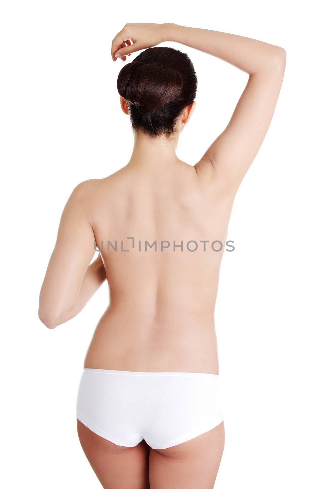 Young beauty nude women back by BDS