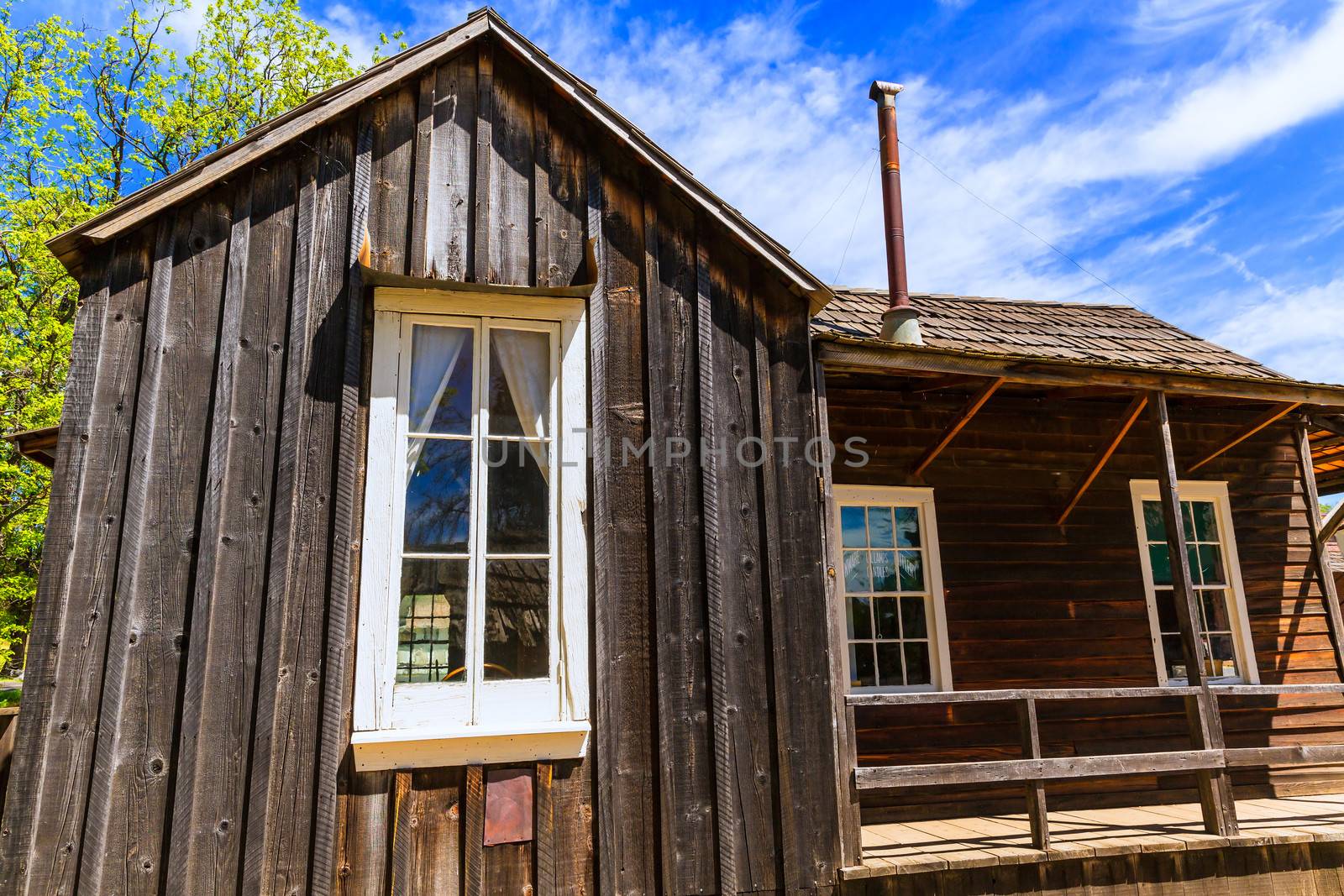 California Columbia a real old Western Gold Rush Town in USA