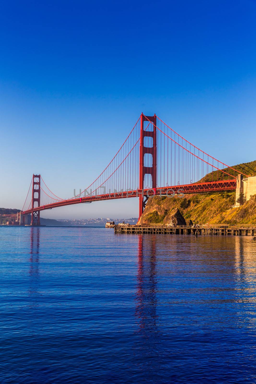 San Francisco Golden Gate Bridge California by lunamarina