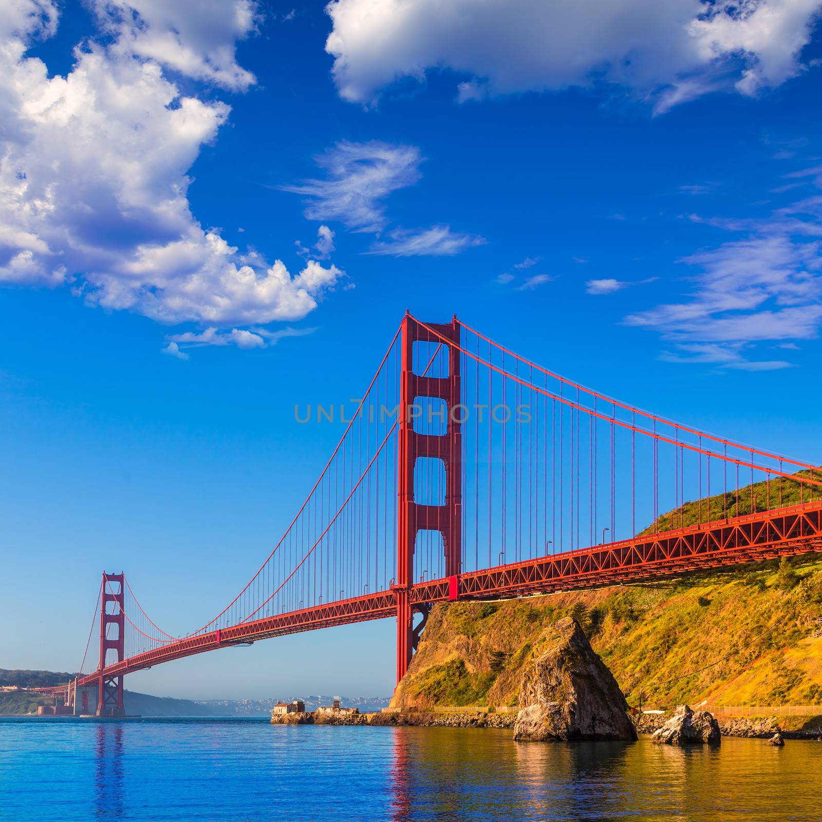 San Francisco Golden Gate Bridge California by lunamarina