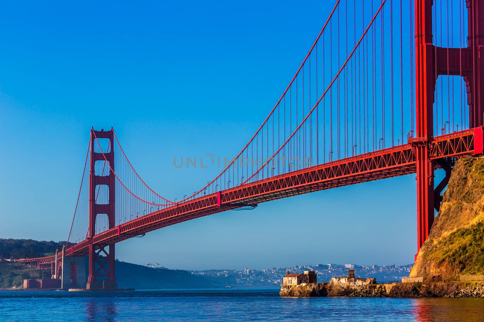 San Francisco Golden Gate Bridge California by lunamarina