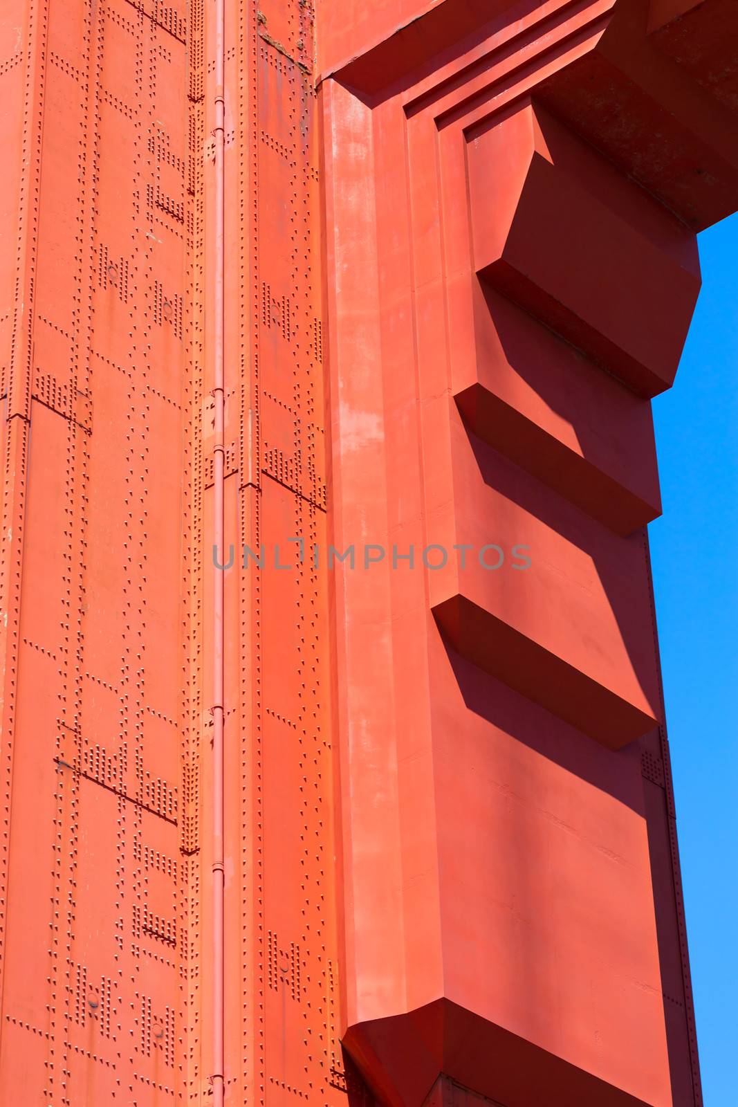 Golden Gate Bridge details in San Francisco California by lunamarina
