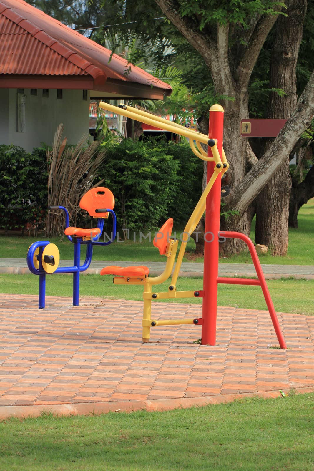 Fitness equipment in public parks