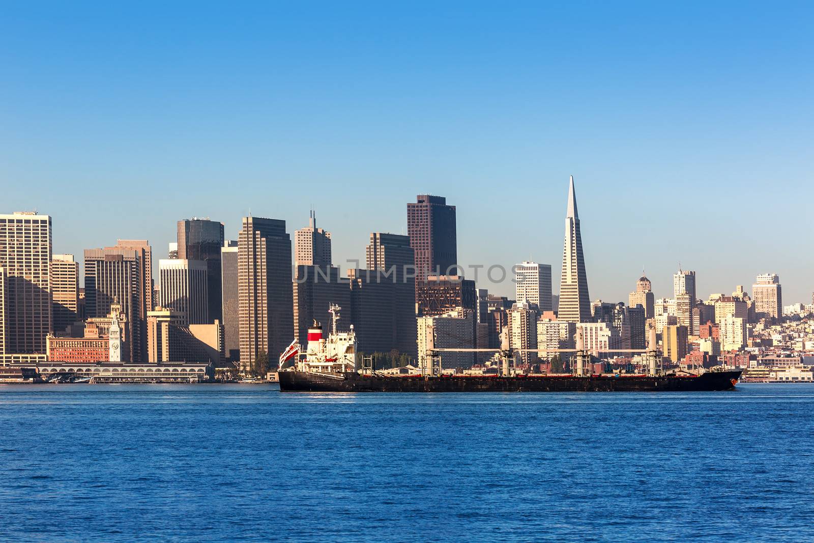San Francisco skyline in California from Treasure Island by lunamarina