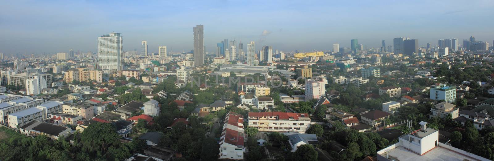 Panorama of Bangkok, Thailand