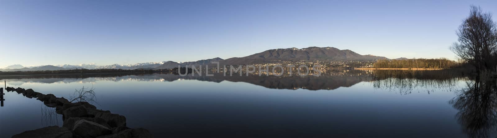 Lake of Varese, landscape by Mdc1970