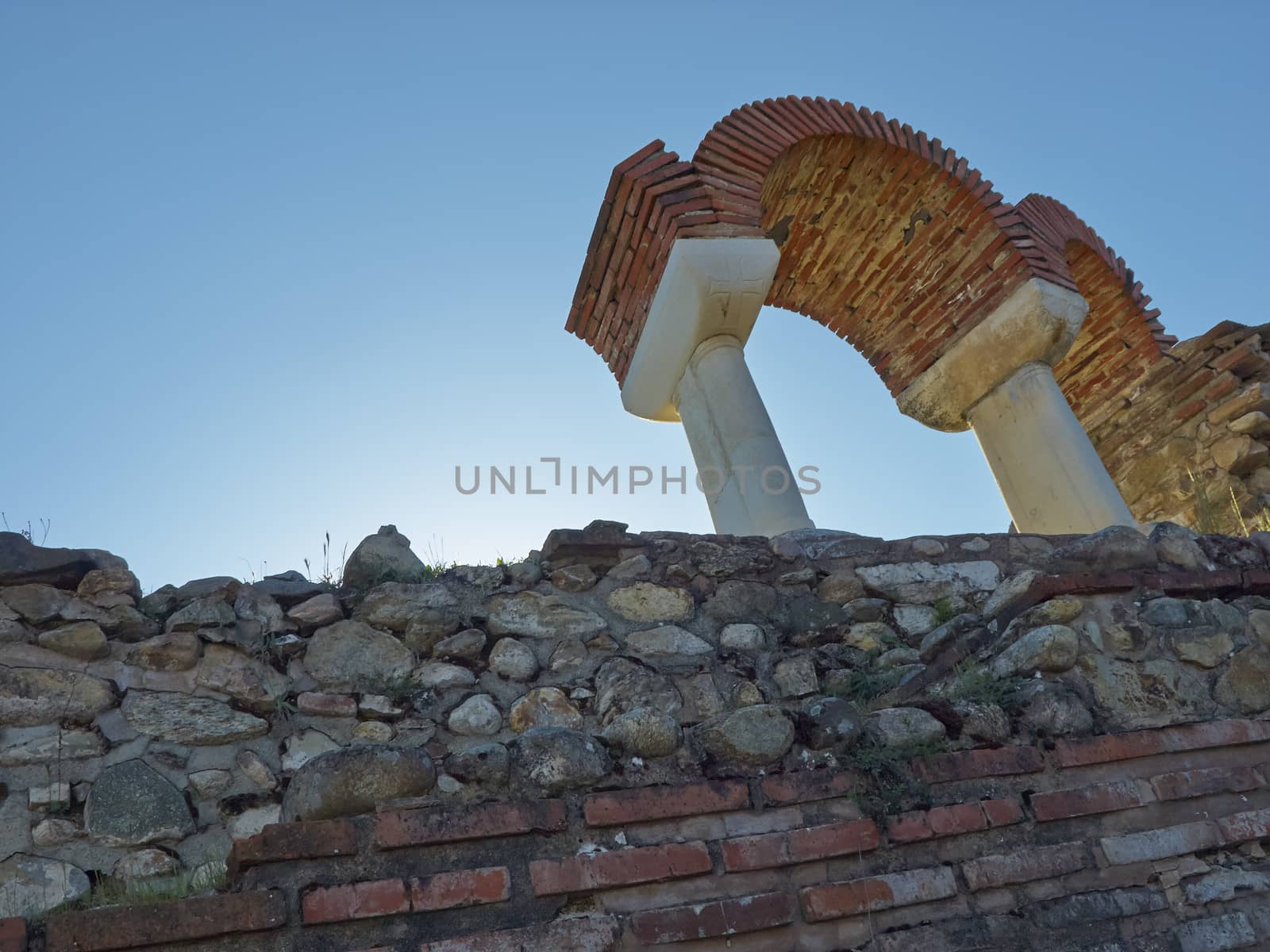 Ruins Of Heraclea Lyncestis In Bitola, Republic Of Macedonia