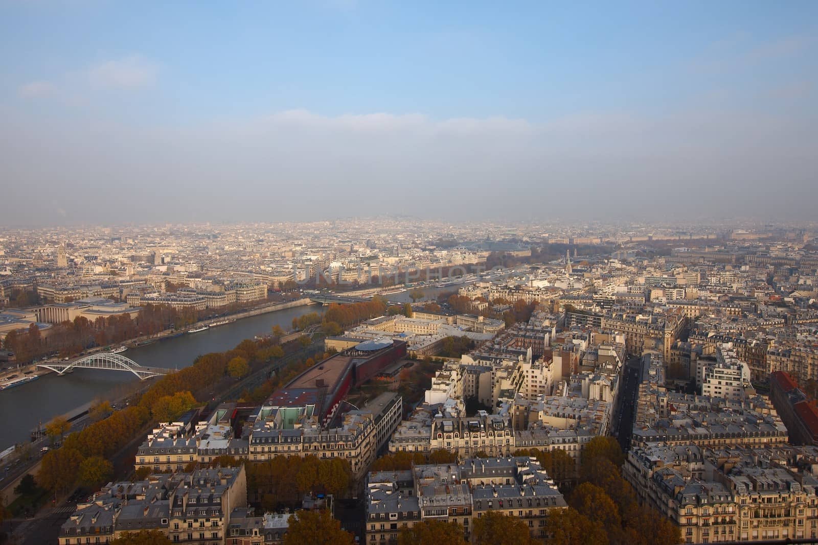 View over Paris by Gudella