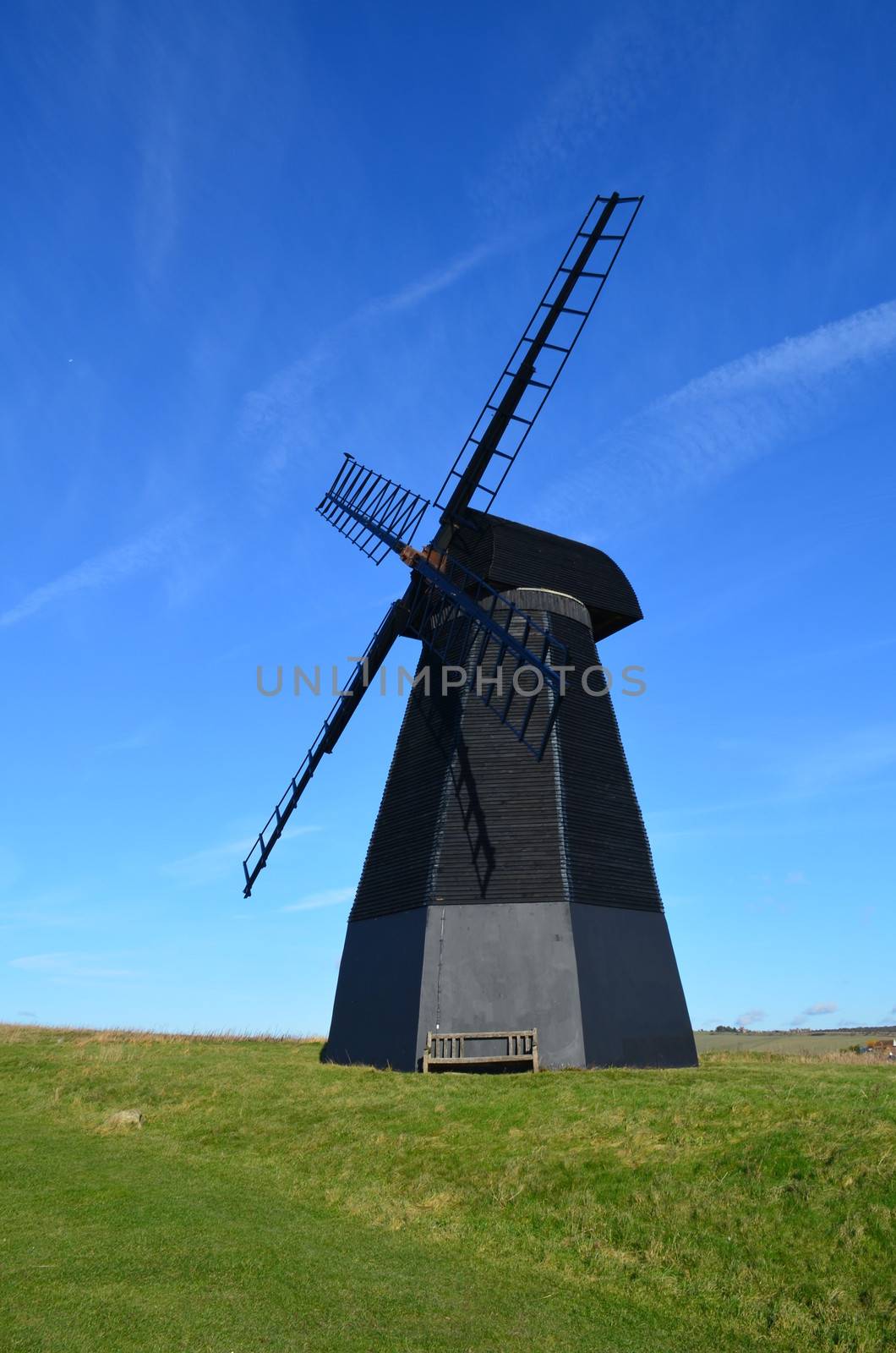 Built in 1802 this traditional smock windmill is one of the oldest in the County of Sussex,England. The mill is at Rottingdean a small village on the out skirts of the City of Brighton.