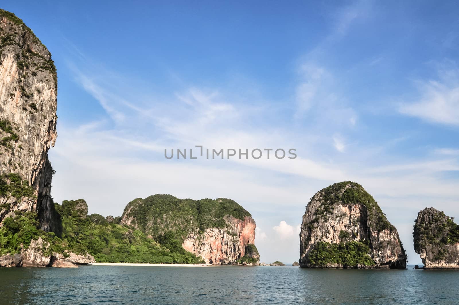 Thailand Beach Rocks Krabi by weltreisendertj