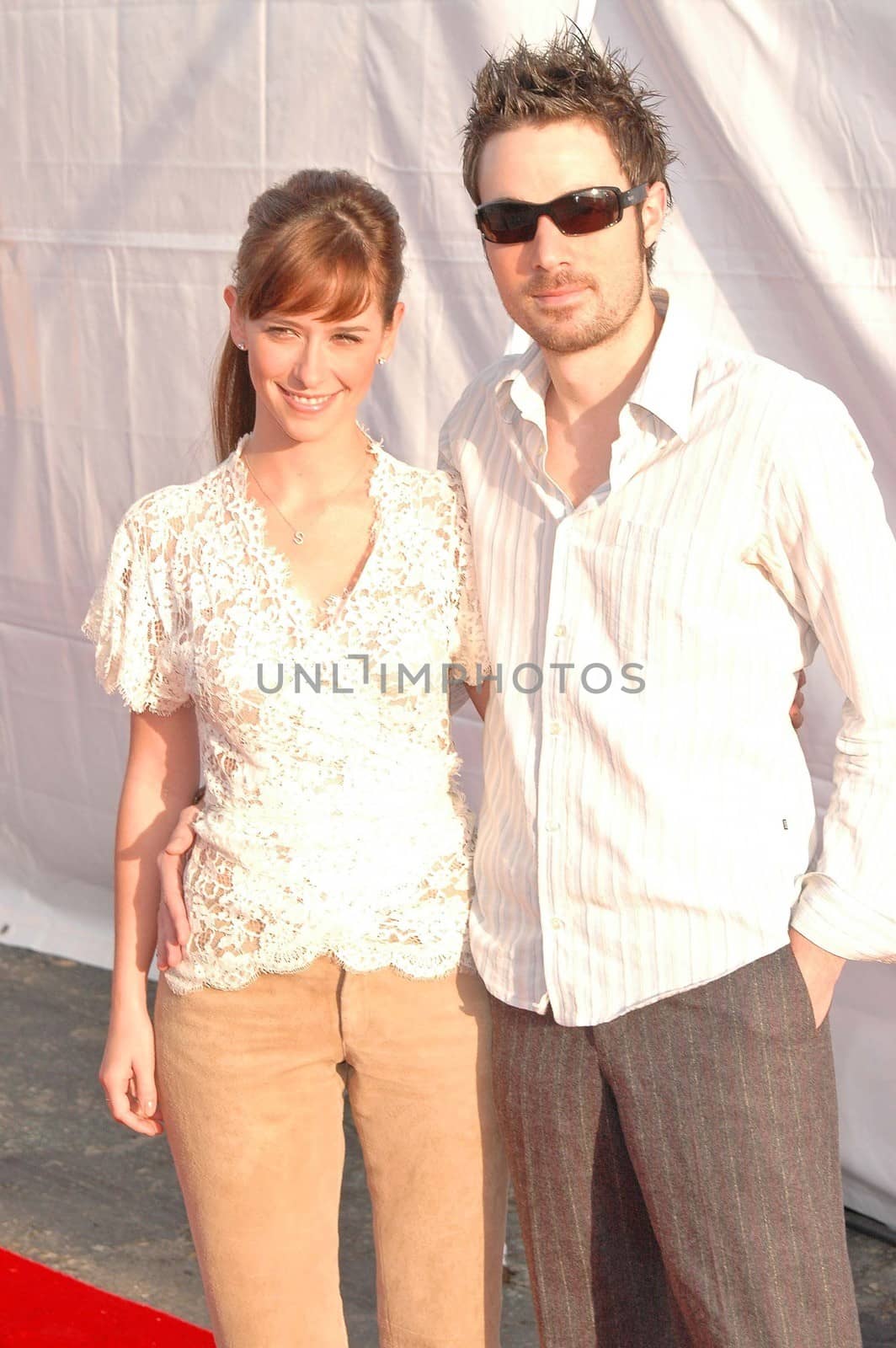 Jennifer Love Hewitt and Scott Austin at the 2004 Dream Halloween Fundraiser For Children Affected by AIDS Foundation, Barker Hangar, Santa Monica, CA 10-30-04