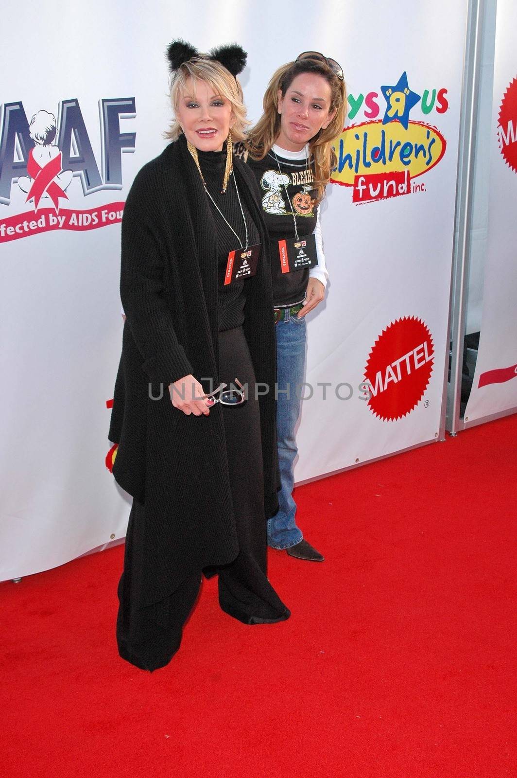 Joan Rivers and Melissa Rivers at the 2004 Dream Halloween Fundraiser For Children Affected by AIDS Foundation, Barker Hangar, Santa Monica, CA 10-30-04