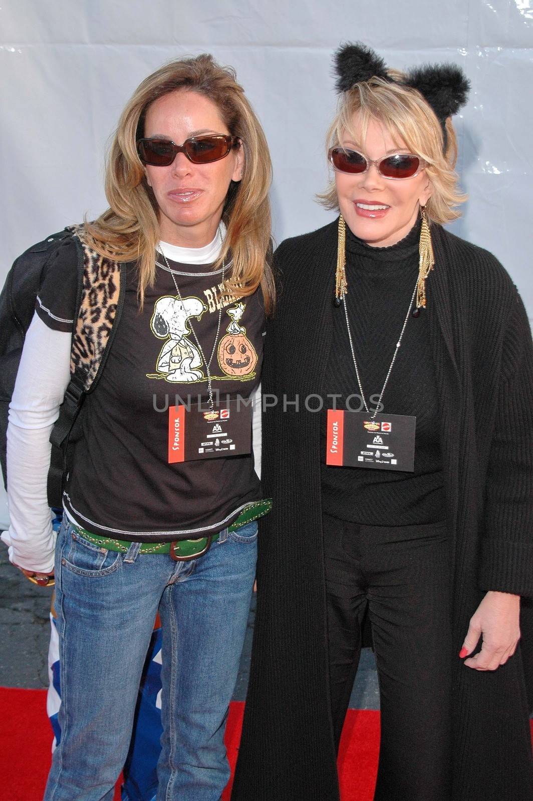 Joan Rivers and Melissa Rivers at the 2004 Dream Halloween Fundraiser For Children Affected by AIDS Foundation, Barker Hangar, Santa Monica, CA 10-30-04