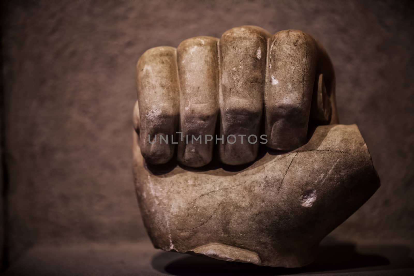 Antique age Marble Hand Statue by okanakdeniz