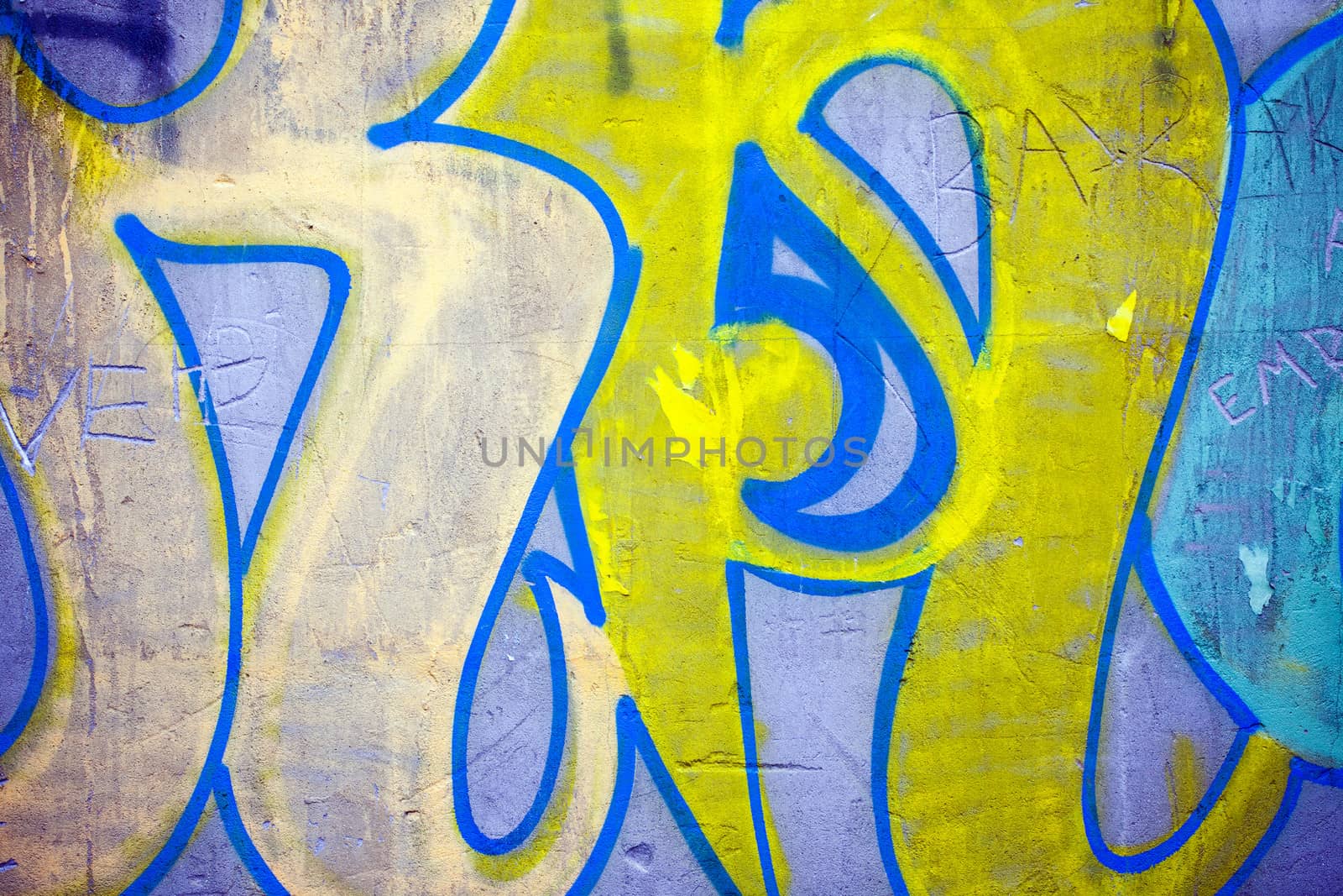 Graffiti Wall Texture Background