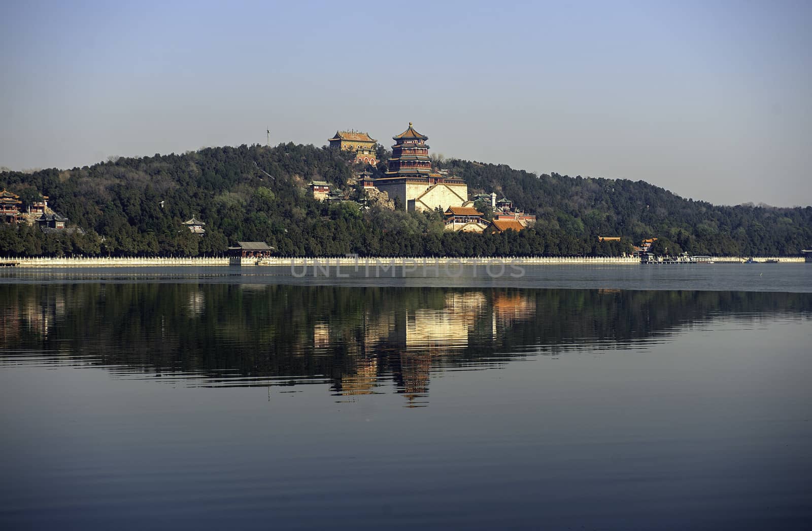 The Summer palace under the sunshine in Beijing, China