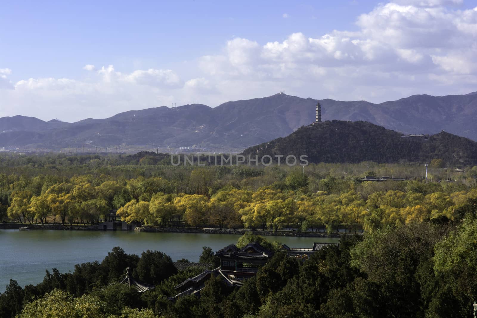 The Yuquan Hill of Summer Palace in Beijing, China.