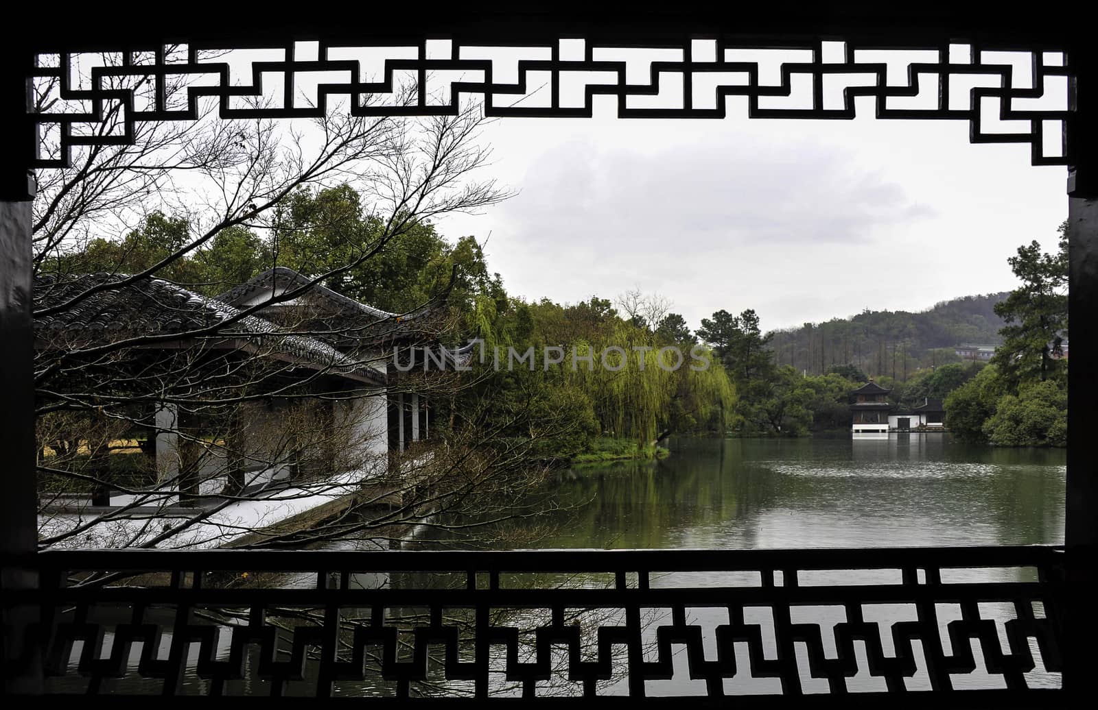 The traditional garden in Xihu lake. by JasonYU