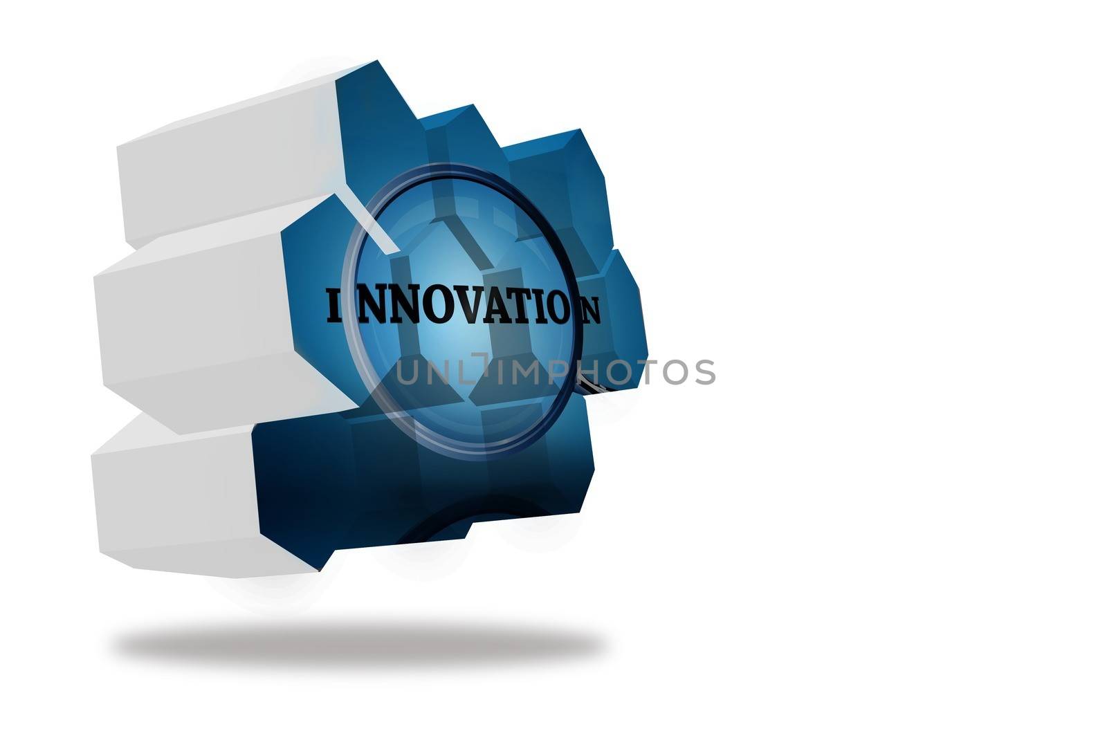Innovate on abstract screen by Wavebreakmedia