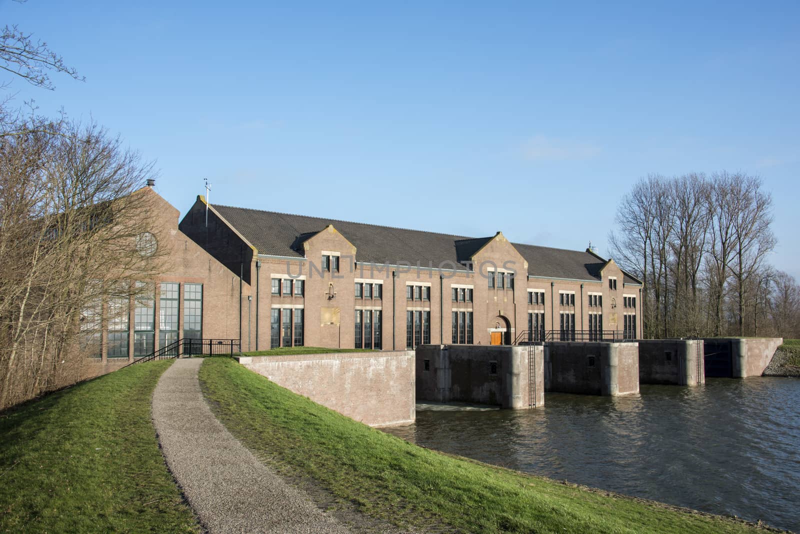 The cathedral of steam, The ir. D.F. Woudagemaal in Lemmer, opened in 1920 by Queen Wilhelmina, is the largest steam-driven pumping station in the world still in use