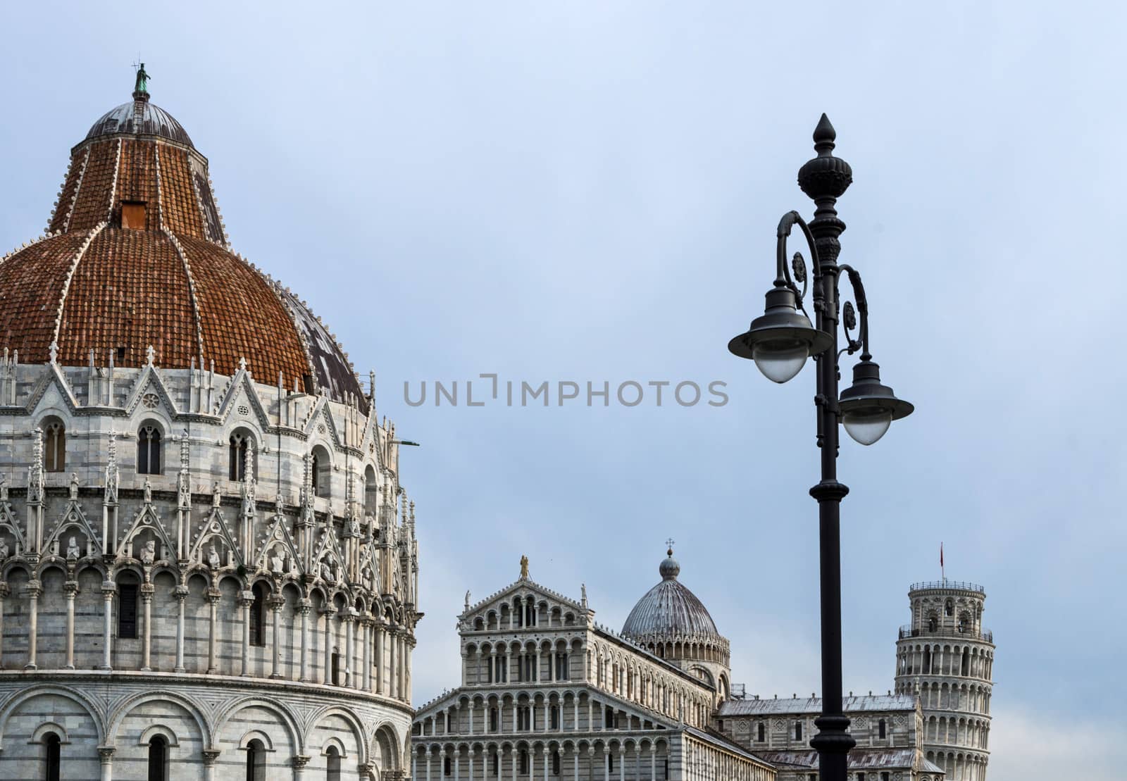 Piazza dei Miracoli at Pisa by ellepistock