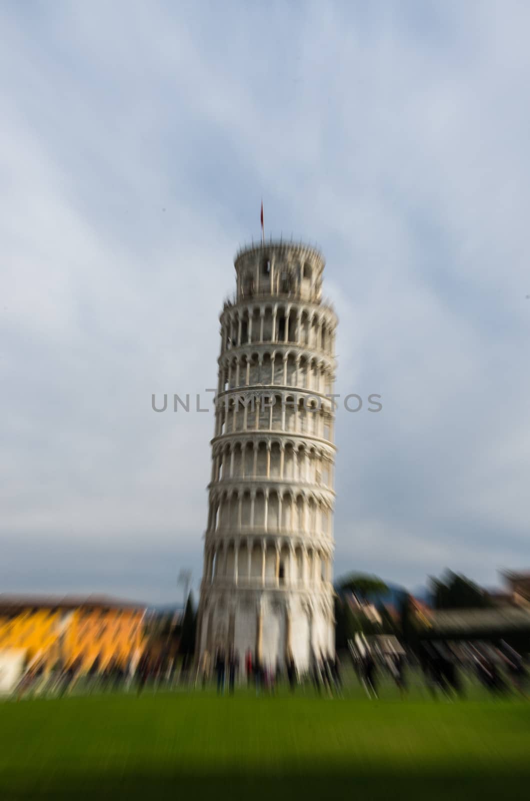 Piazza dei Miracoli at Pisa by ellepistock