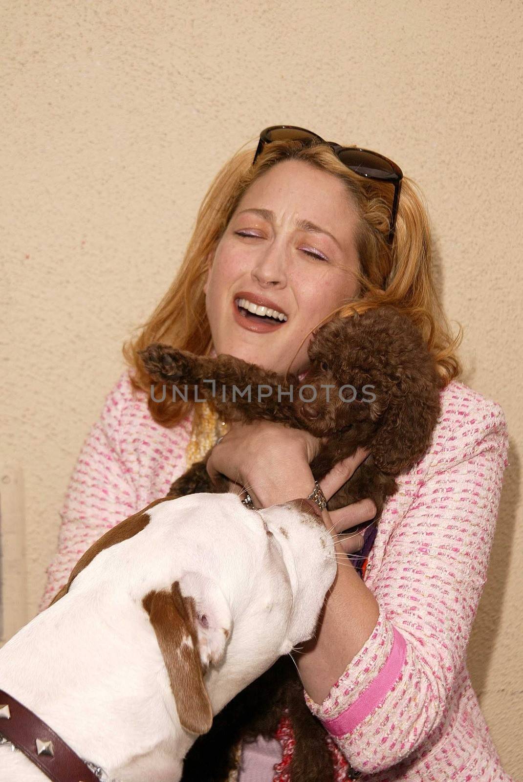 Jennifer Blanc at the launch of Last Chance for Animals' "Pets & Celebrities" at Pet Mania, Burbank, CA 11-15-03