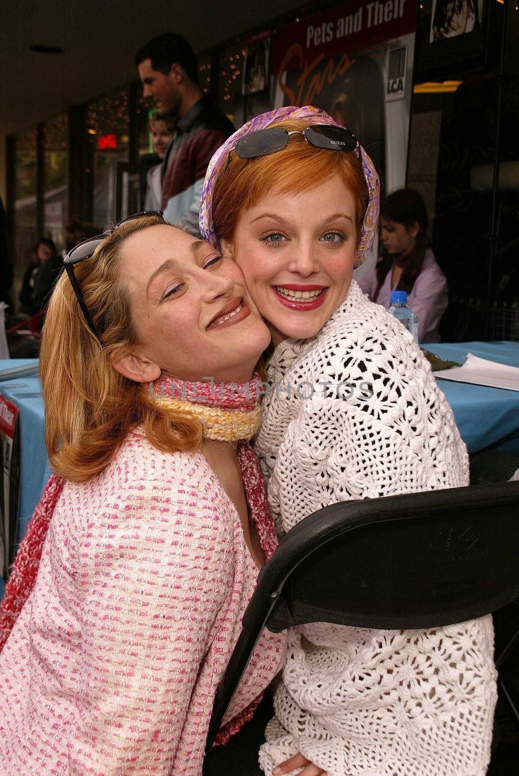 Jennifer Blanc and Dana Daurey at the launch of Last Chance for Animals' "Pets & Celebrities" at Pet Mania, Burbank, CA 11-15-03