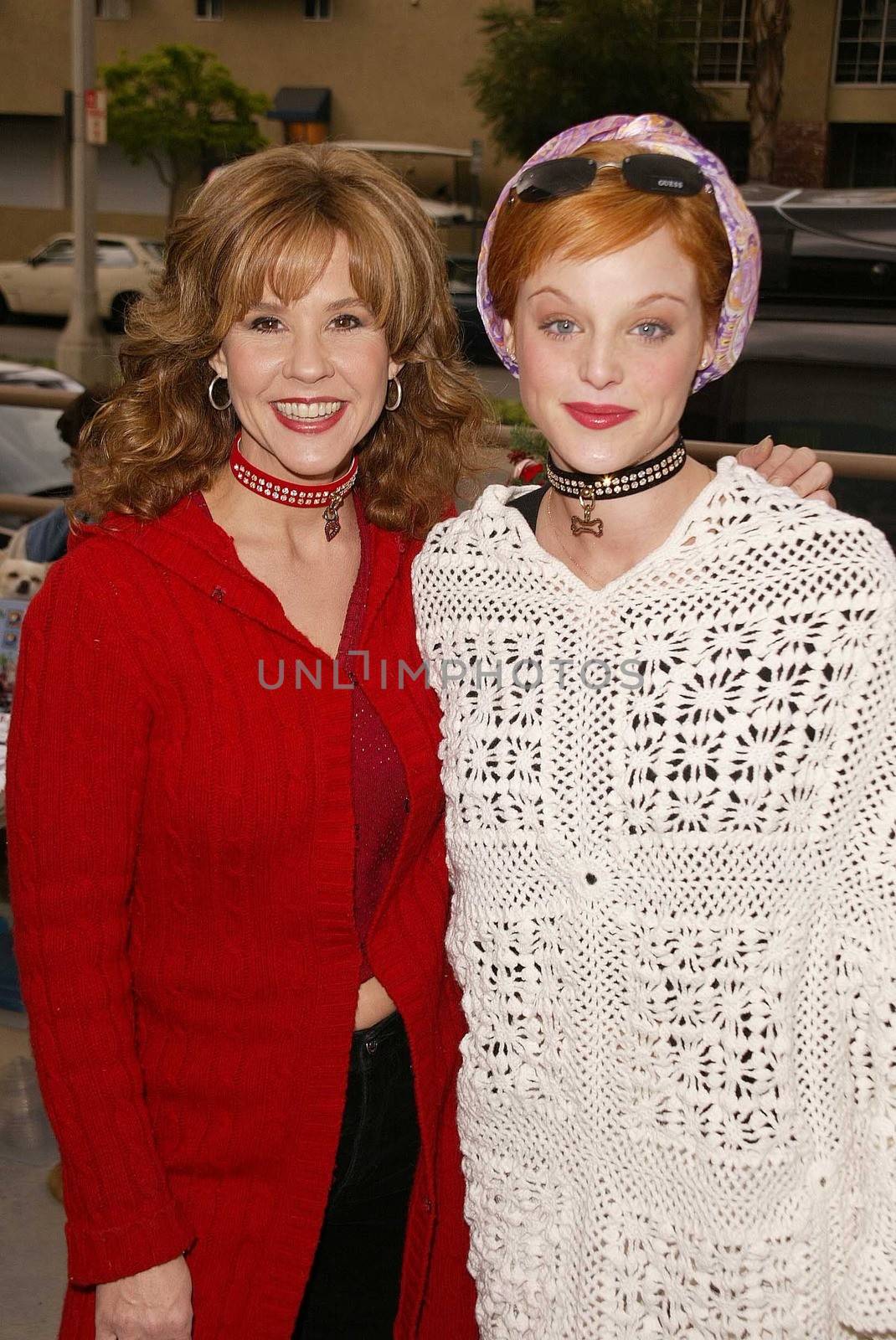 Linda Blair and Dana Daurey at the launch of Last Chance for Animals' "Pets & Celebrities" at Pet Mania, Burbank, CA 11-15-03